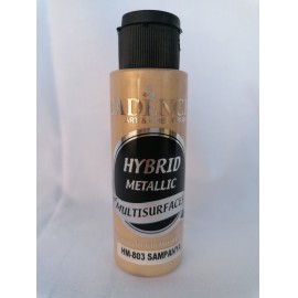 Hybrid akril festék metál HM803- pezsgő