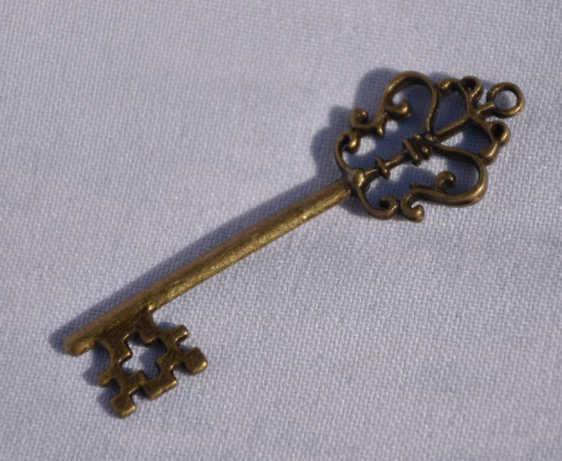 Fém kulcs - barokk